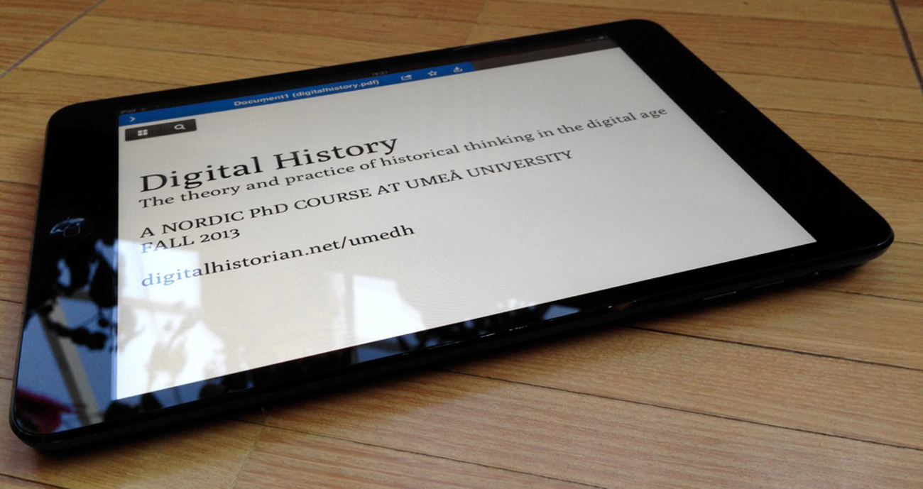 La storia nell’era digitale