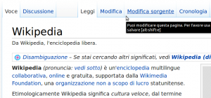 Wikipedia modificabile