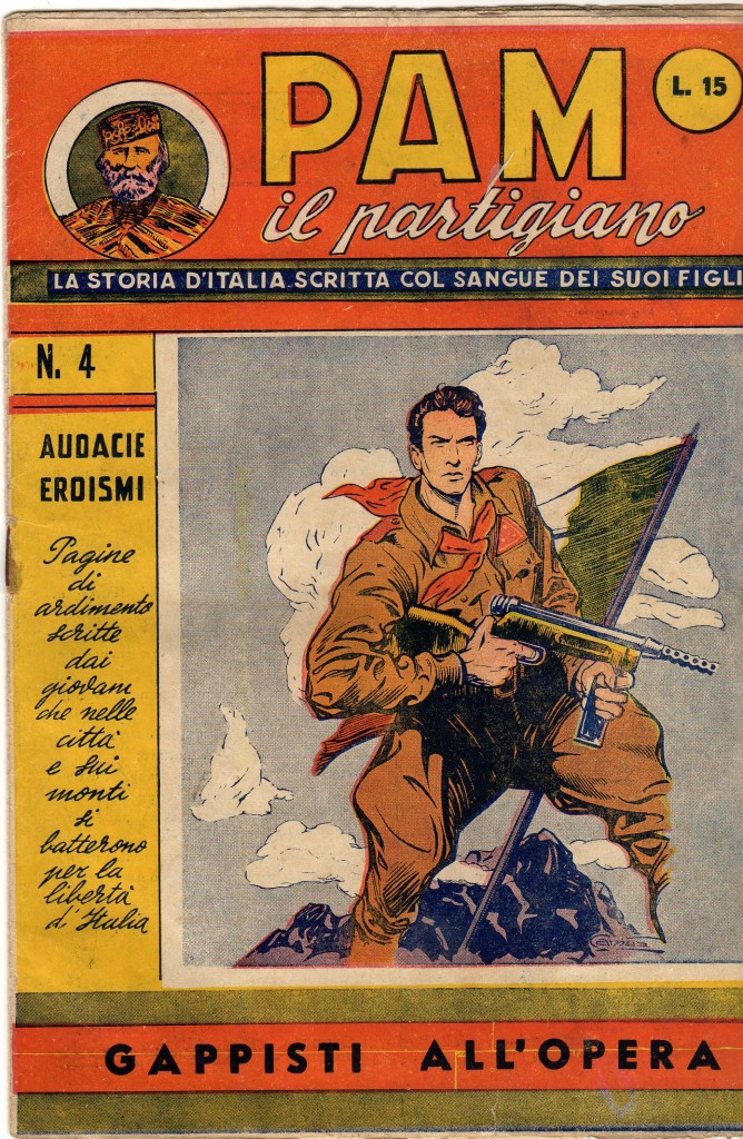 Fig. 11: Copertina del numero 4 di «PAM il partigiano»