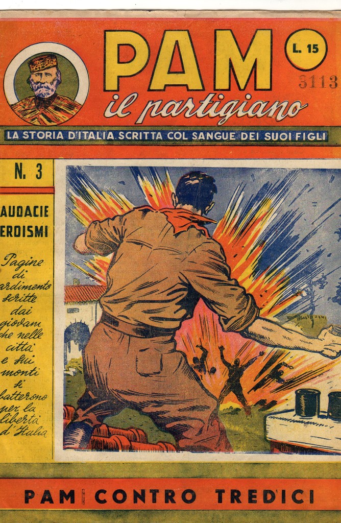 Fig. 9: Copertina del numero 3 di «PAM il partigiano» 