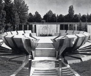 Miodrag Živković, Sacrario memoriale dei caduti jugoslavi, Gonars, 1970-1973. Per gentile concessione di Miodrag Živković.