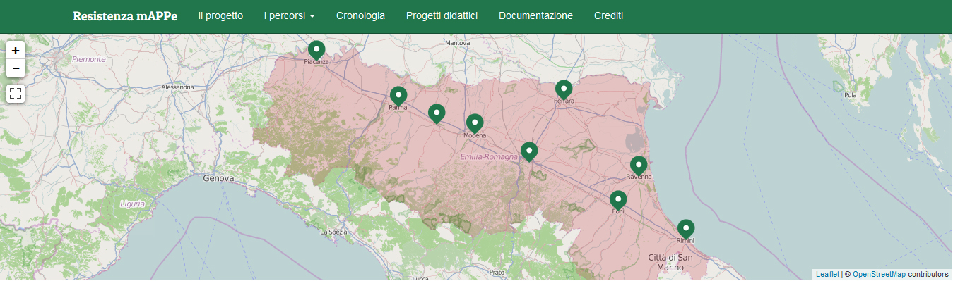 Pensare digitale. Breve riflessione sulla costruzione di una App dedicata ai luoghi della Resistenza in Emilia-Romagna